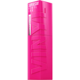 MAYBELLINE size comparison with everyday item showing tube scale and portability for touch-ups
