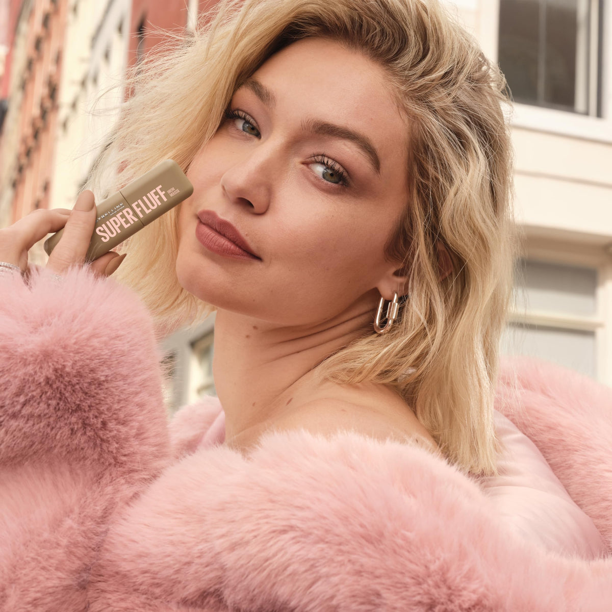 Maybelline Superfluff shades swatched on arm to pick the right match
