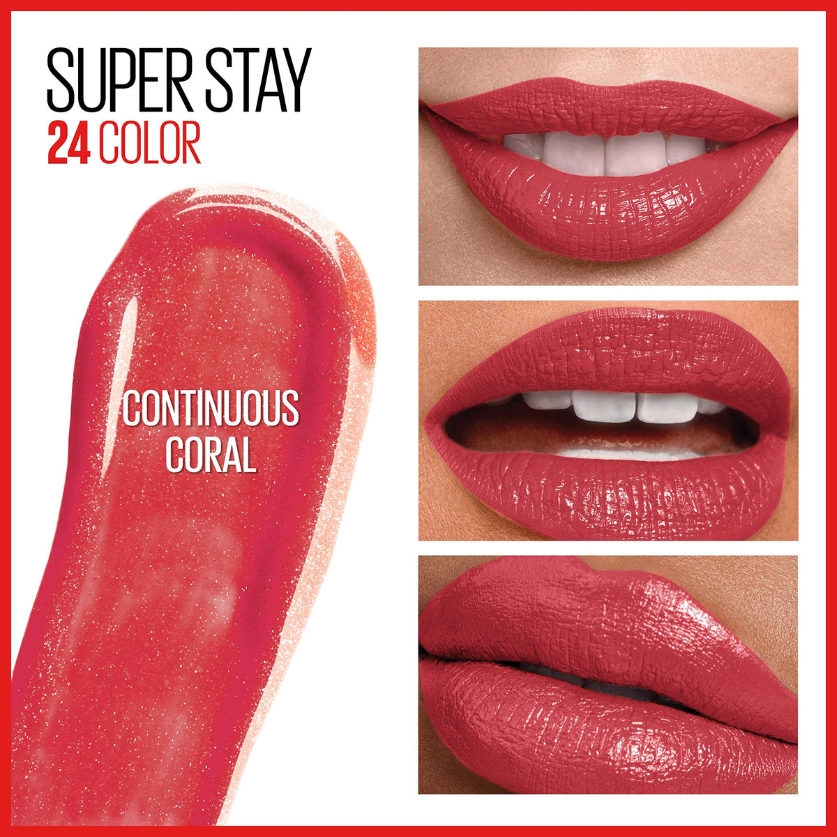 MAYBELLINE Super Stay 24 balm end texture showing moisturizing finish and comfort