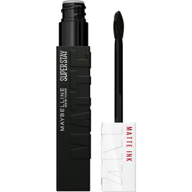 Maybelline SuperStay front packaging showing Thrill Seeker color and benefit