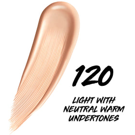 Maybelline swatches on arm displaying multiple shades for accurate match