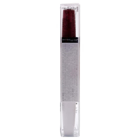 Maybelline swatch on medium skin showing flattering rose shade contrast