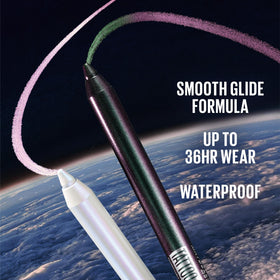 MAYBELLINE Aurora Flip duochrome swatch, color-shifting payoff for bold looks