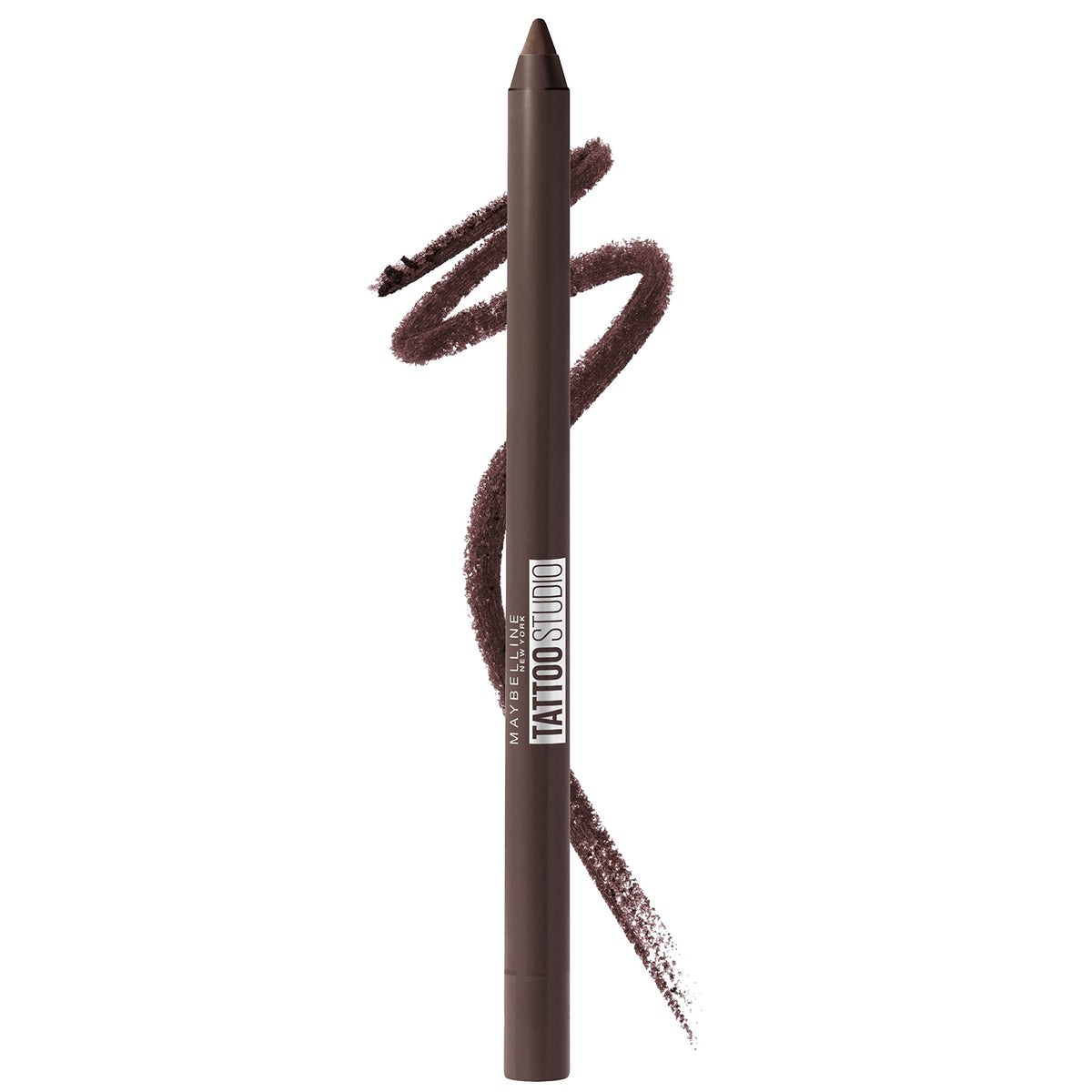Maybelline pencil front packaging showing Bold Brown shade and benefit long wear