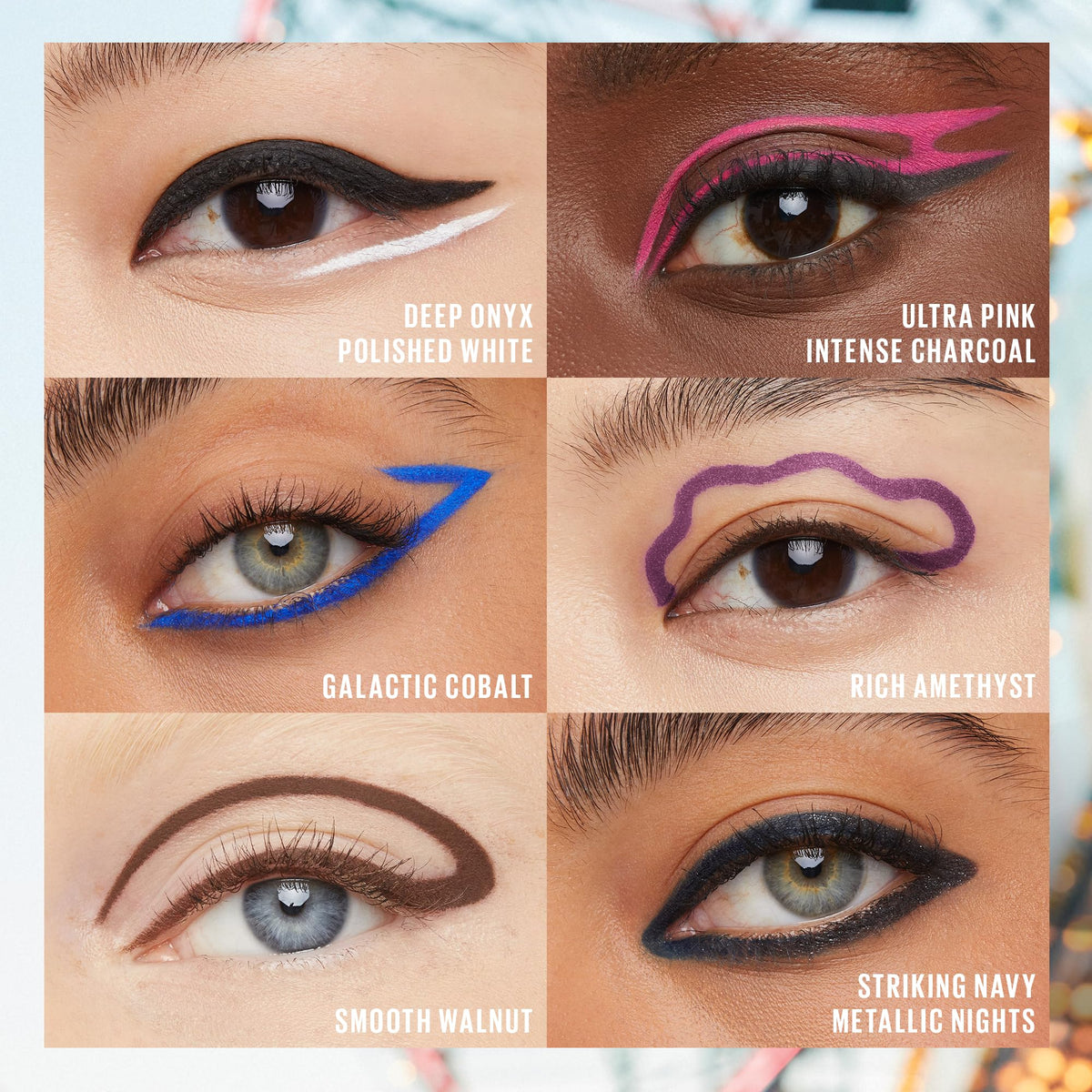 Maybelline in a makeup bag lifestyle shot emphasizing travel-ready convenience