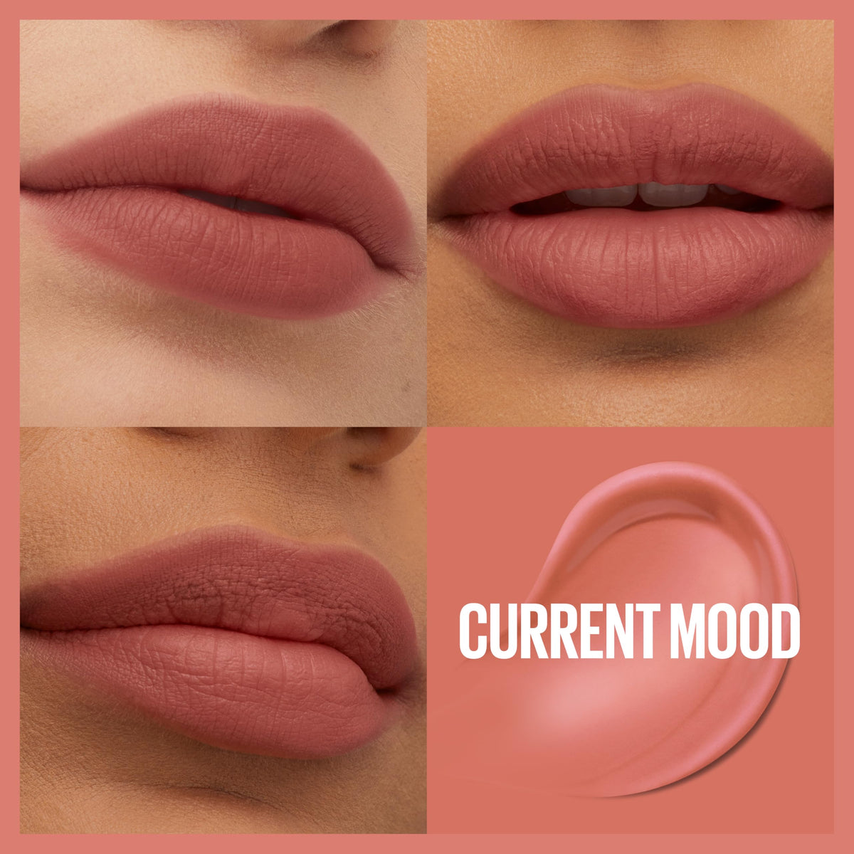 MAYBELLINE applicator detail highlighting precision tip and smooth application benefit