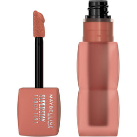 MAYBELLINE Super Stay Teddy front packaging showing shade and compact design benefit