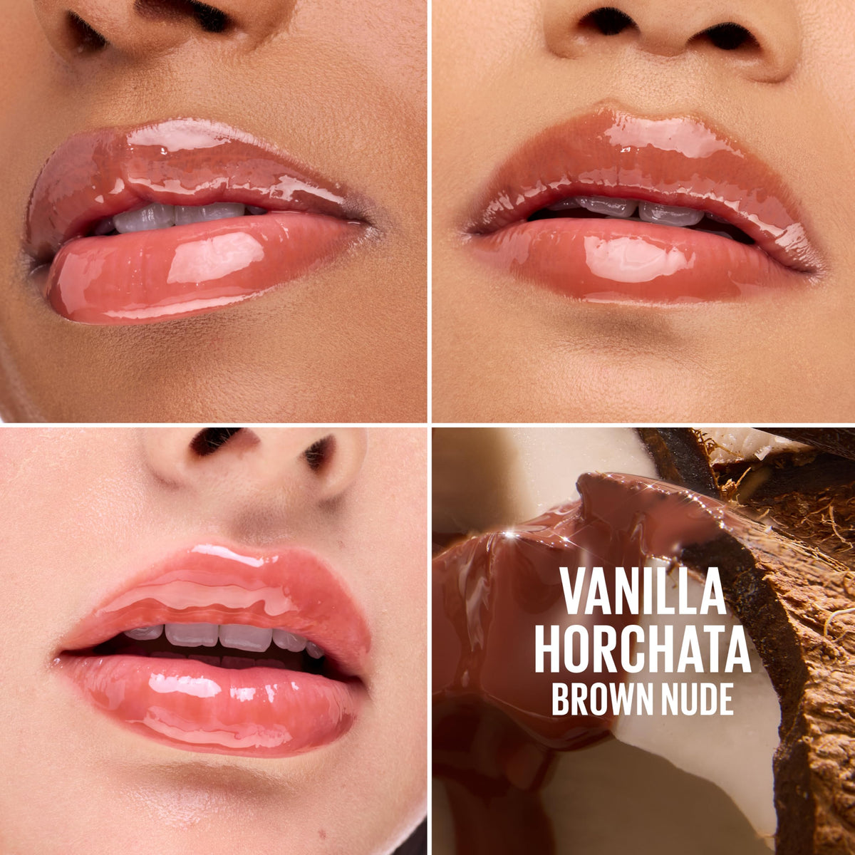 MAYBELLINE close-up of oil-in-gel texture highlighting smooth sheen