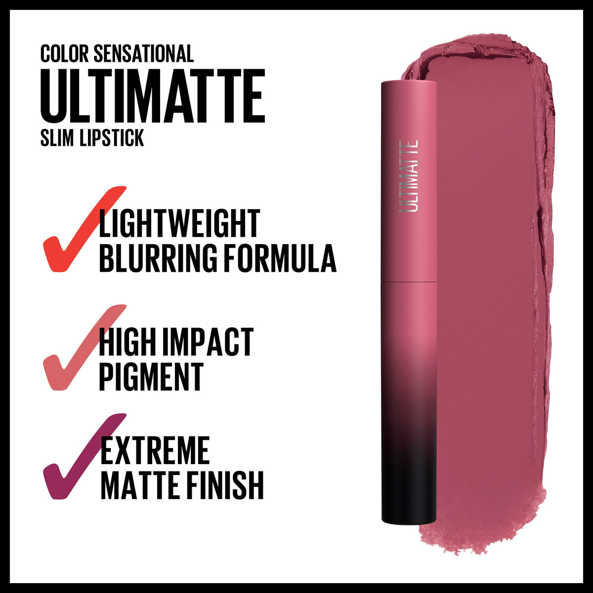 MAYBELLINE formula texture close-up illustrating blurring gel that smooths lip lines