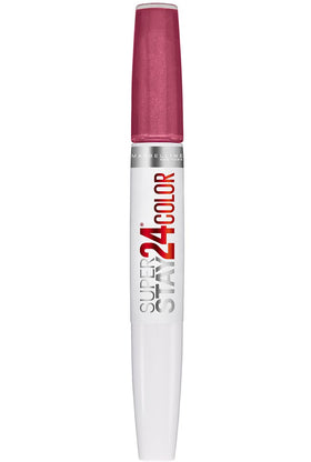Maybelline front packaging showing Timeless Rose shade and 24hr benefit
