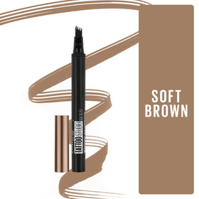 MAYBELLINE close-up multi-prong tip detail for precise hair-like strokes