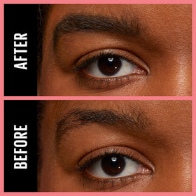 Maybelline Total Temptation teardrop tip close-up creates hairlike strokes