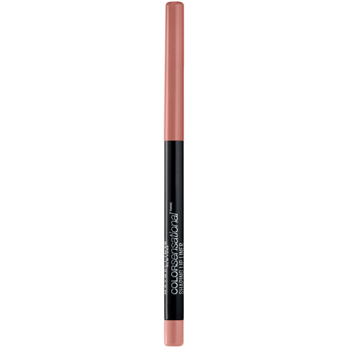 Maybelline Totally Toffee close-up of self-sharpening tip demonstrating precise application
