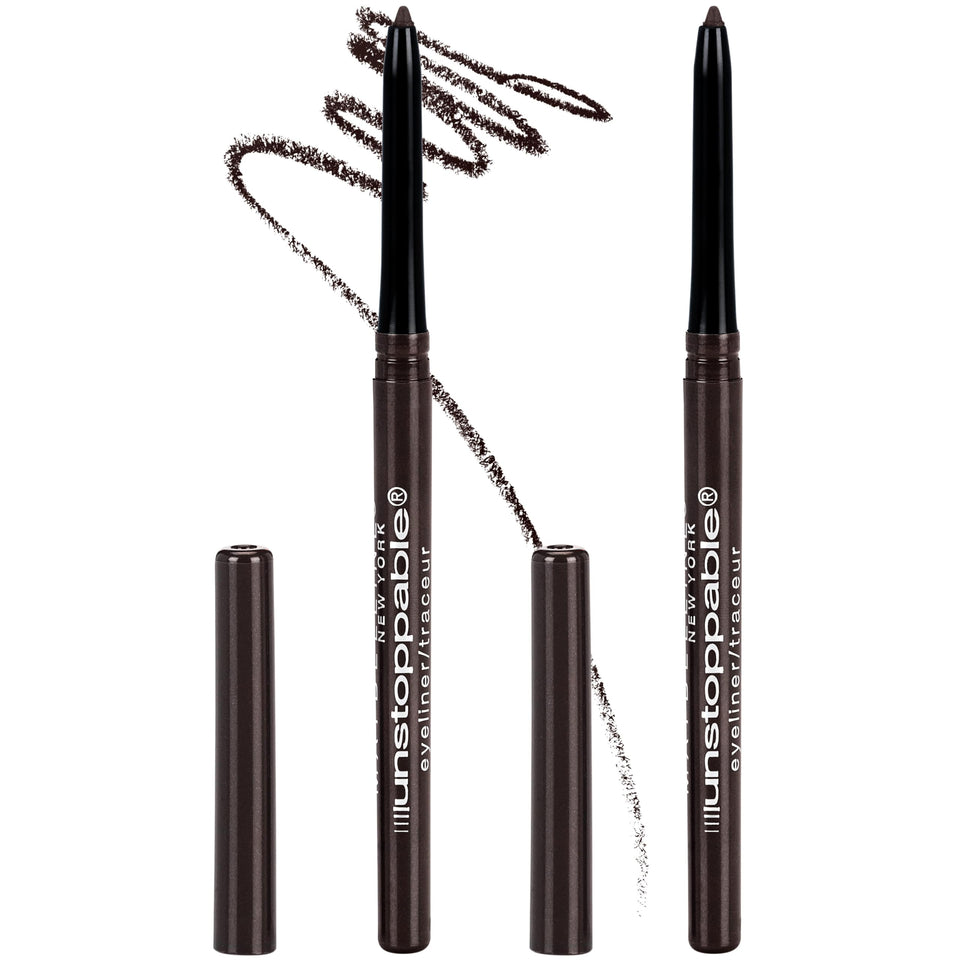Maybelline Unstoppable front packaging showing espresso shade and benefits