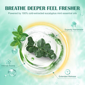 Maybeluck close-up of a tablet texture emphasizing natural essential oils