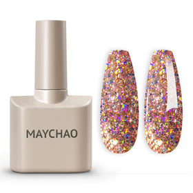 MAYCHAO on-model manicure in lifestyle setting showing salon-quality results