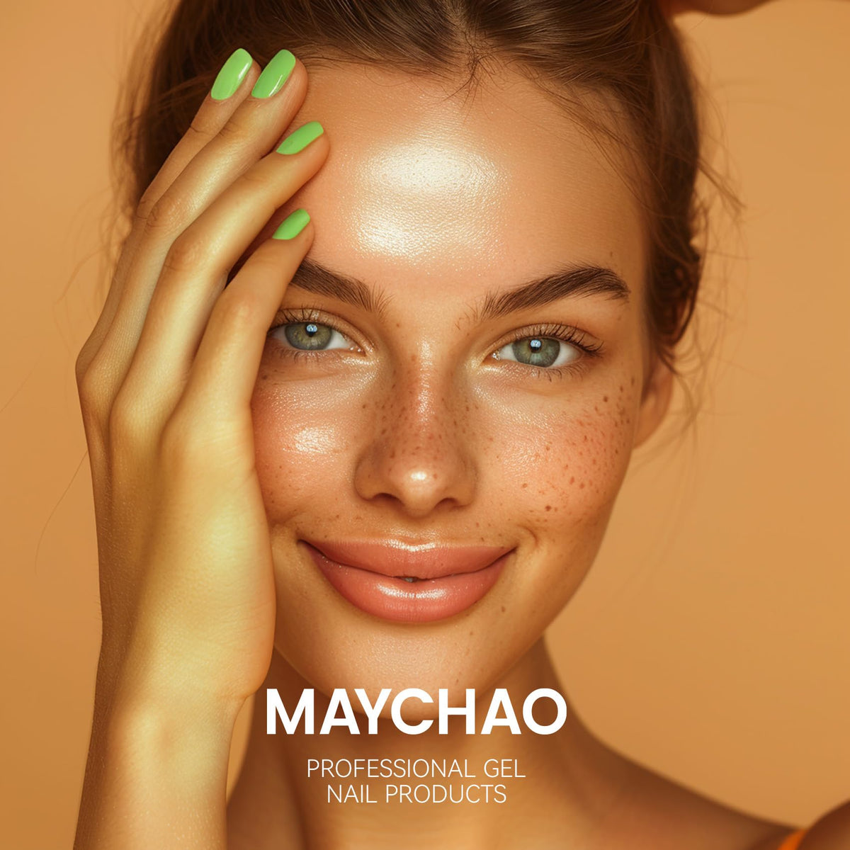 MAYCHAO label close-up showing ingredient claims and clear usage instructions benefit
