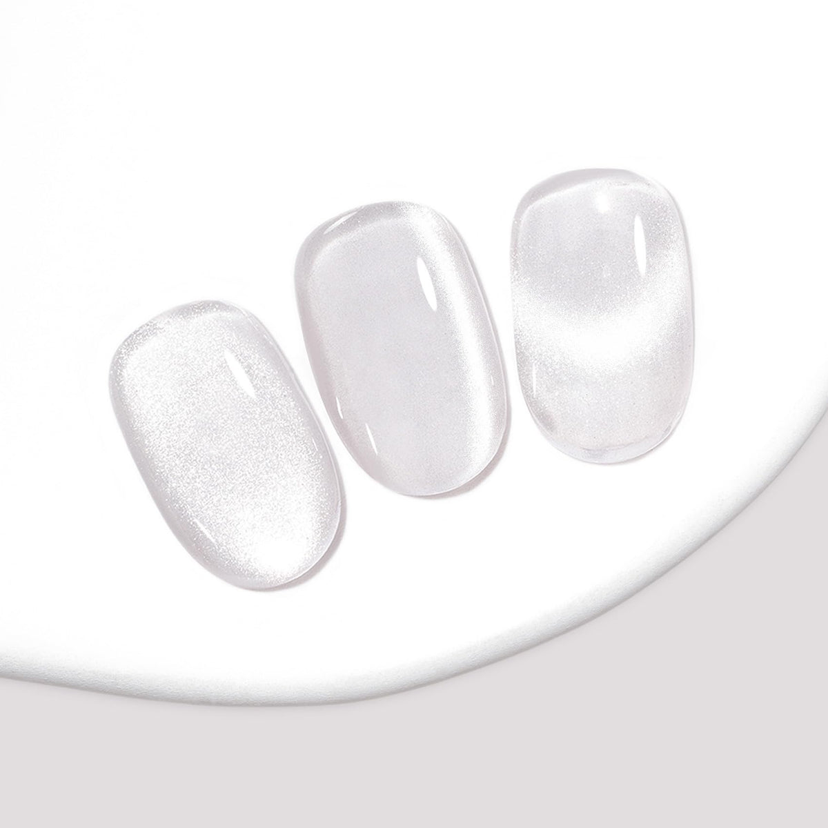 MAYCHAO nail-wheel swatches showing silk glitter and holographic color shifts