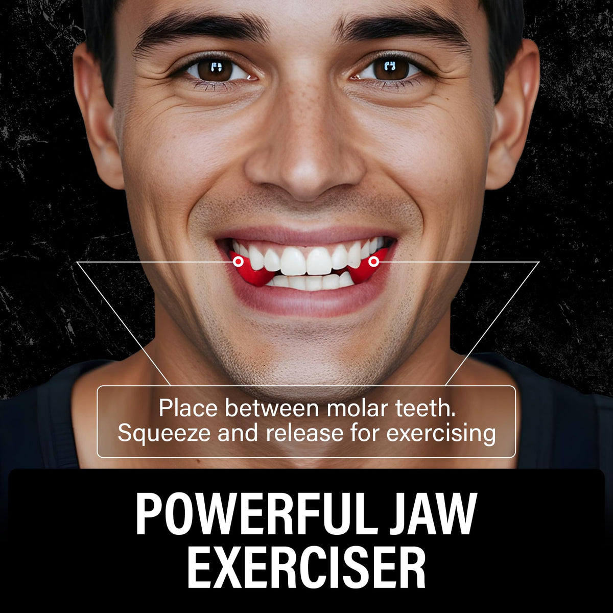 Mayena Sports mouthpiece in use demonstrating discreet training benefit