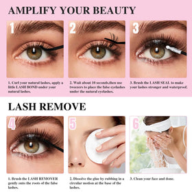 Mayhug lifestyle bathroom vanity setup conveying everyday waterproof lash wear confidence