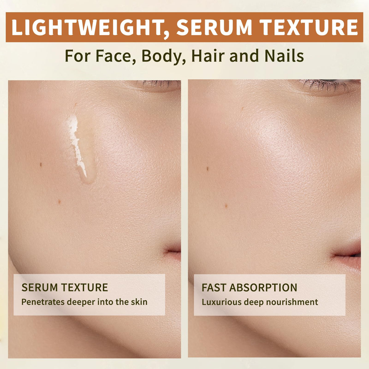 MAYJAM application on hands demonstrating quick absorption and hydration