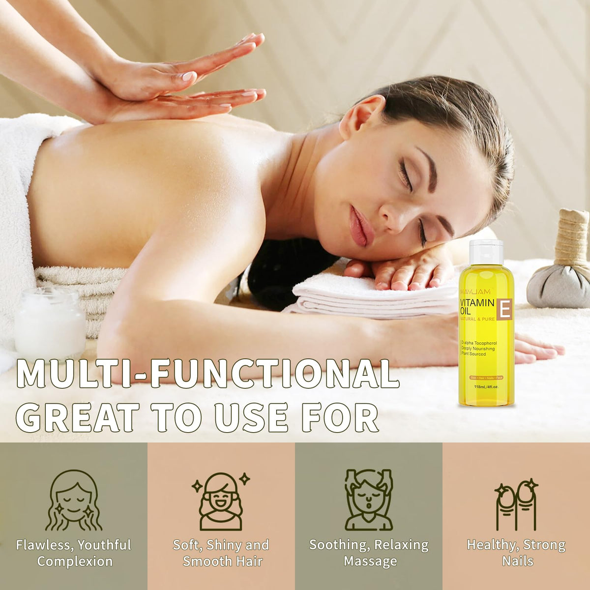 MAYJAM bottle staged in a bathroom setting showing lifestyle moisturizing ritual