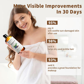 MAYJAM bottle being mixed with essential oils showing blendability benefit