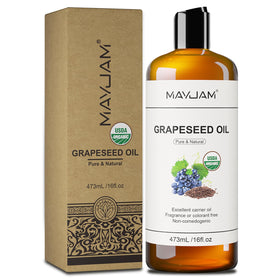 MAYJAM on bathroom shelf styled for daily routine inspiration benefit