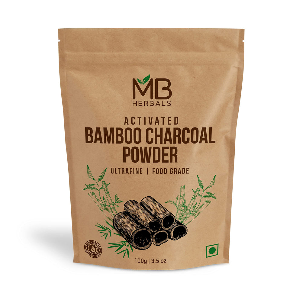MB Herbals front packaging 100g showing product branding and net weight