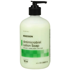 McKesson front packaging showing label and 18 oz size for clear identification and convenience