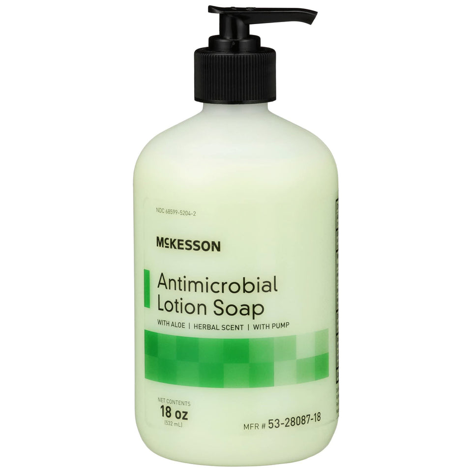 McKesson front packaging showing label and 18 oz size for clear identification and convenience