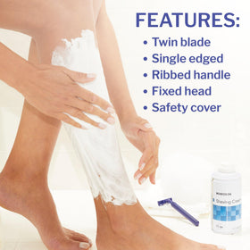 McKesson ribbed comfort handle texture for better grip and control