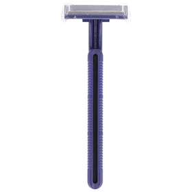 McKesson razor used on arm demonstrating easy single-use shave