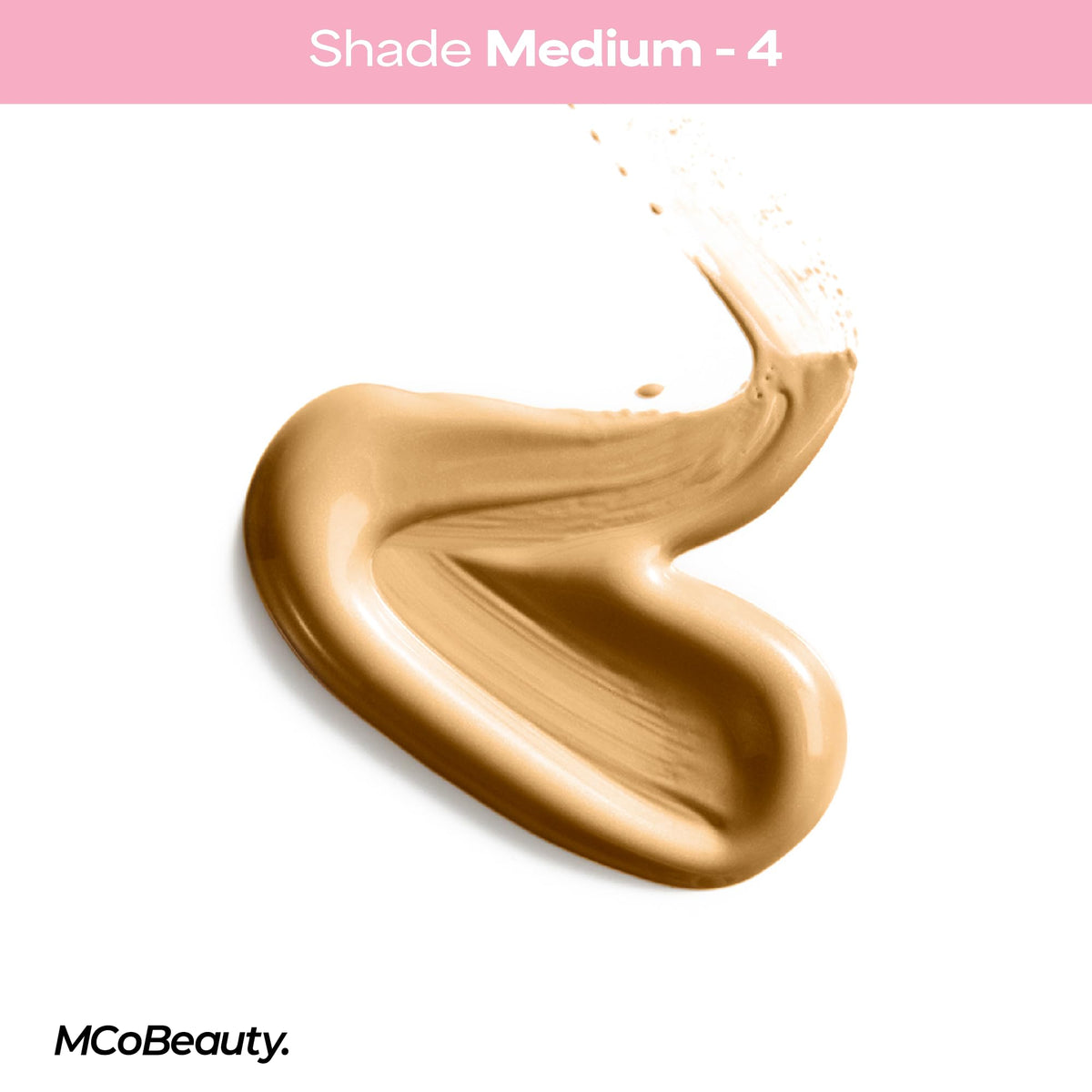 MCoBeauty before and after cheek comparison showing smoothing and luminous effect