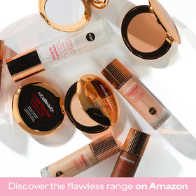 MCoBeauty close-up skin finish displaying soft-focus radiance and minimized texture