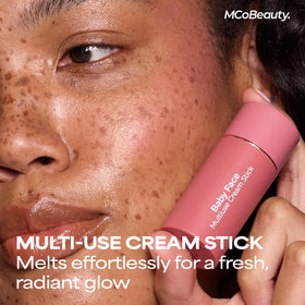 MCoBeauty close-up texture of balm highlighting creamy blendable finish