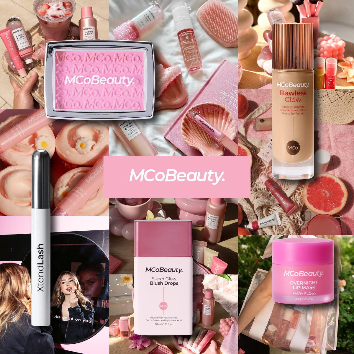 MCoBeauty model applying pencil creating defined, yet natural brows