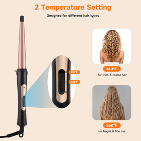 MCODON 360° swivel cord detail benefit: tangle-free movement during styling