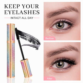 Mcukv before and after lash comparison showing visible length and volume