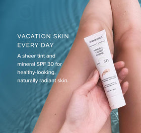 MDSolarSciences sunscreen in a bag lifestyle shot for daily carry benefit
