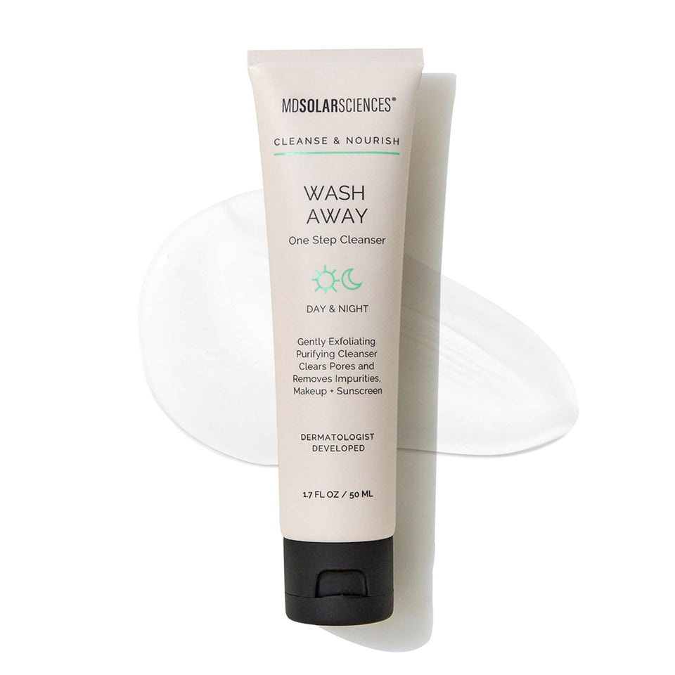 MDSolarSciences front packaging showing clean design and travel-friendly size benefit