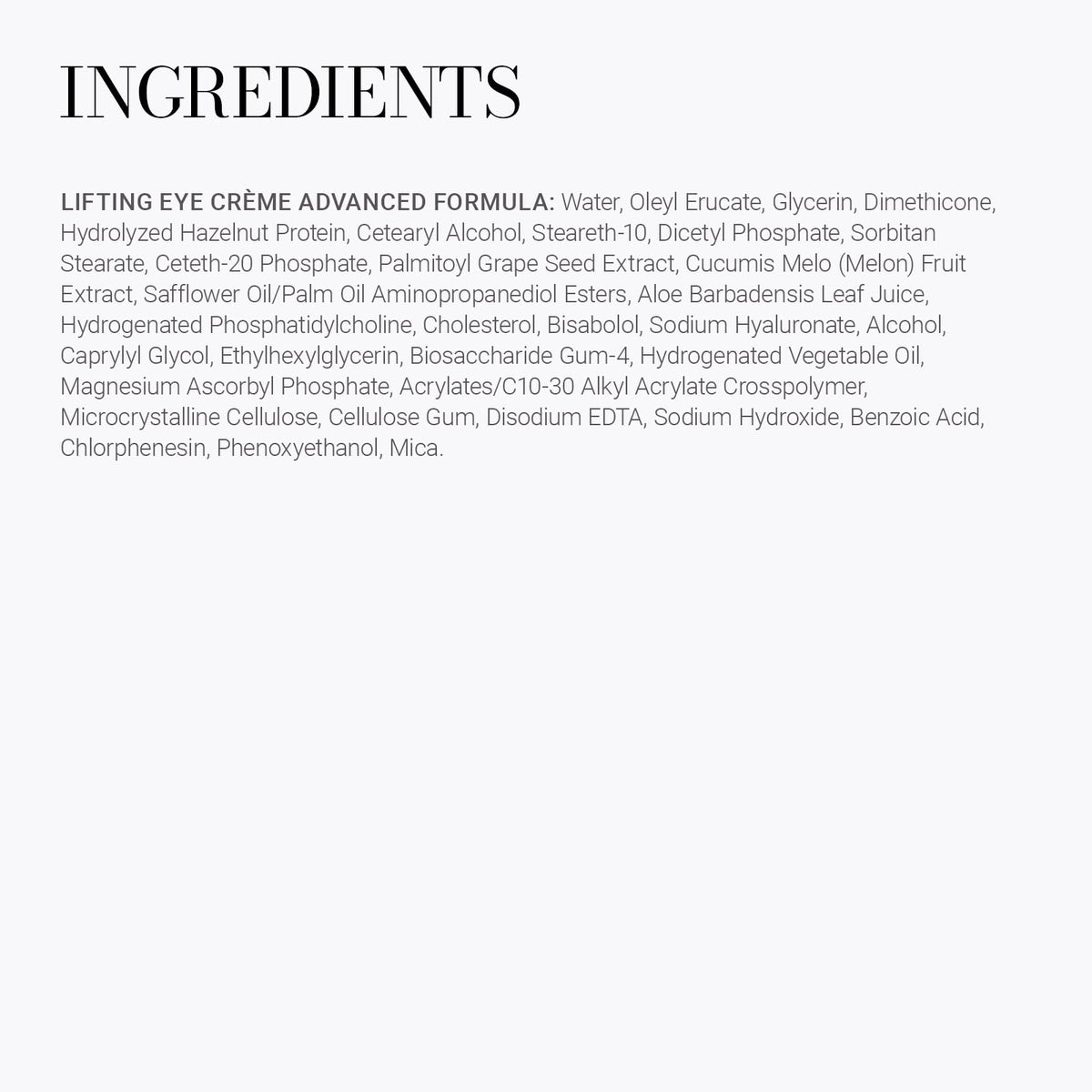 Meaningful Beauty lifestyle image during morning routine for refreshed-eye benefit