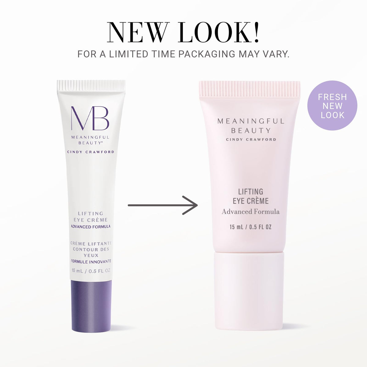 Meaningful Beauty open jar showing silky texture for quick absorption benefit