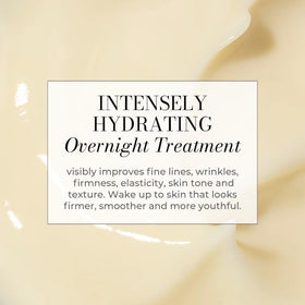 Meaningful Beauty hand applying cream to cheek demonstrating smooth application and nourishment