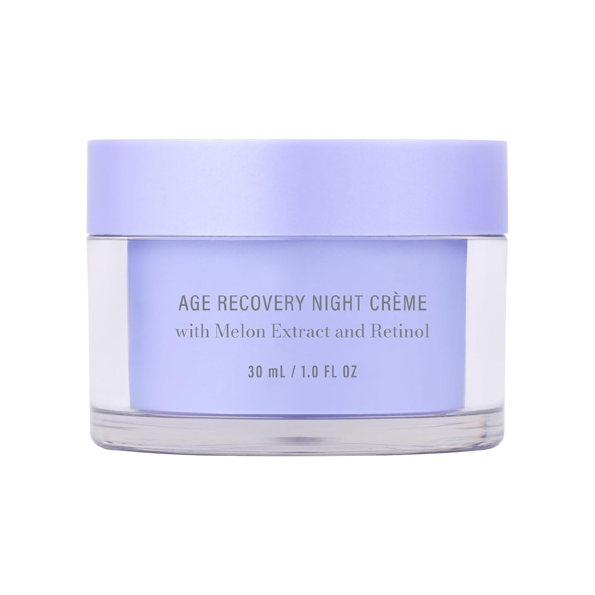 Meaningful Beauty jar front view showing packaging and premium finish benefit overnight renewal