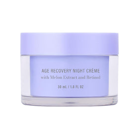 Meaningful Beauty jar front view showing packaging and premium finish benefit overnight renewal