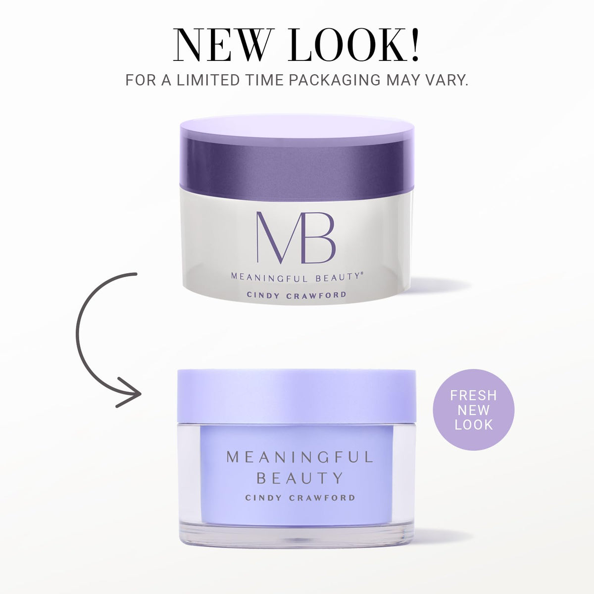 Meaningful Beauty open jar close-up displaying creamy texture and rich hydration