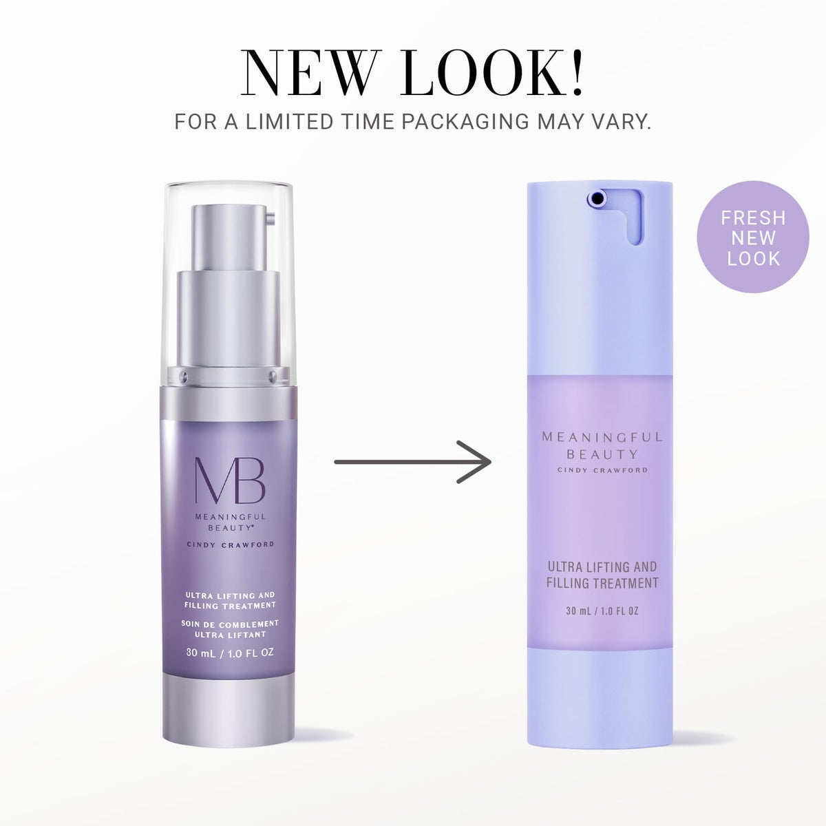 Meaningful Beauty pump top close-up highlighting easy dispensing and hygienic control