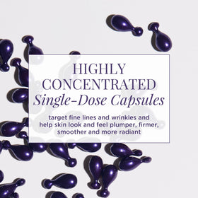 Meaningful Beauty cream texture on fingertip, shows hydrating smooth finish