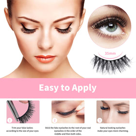 Mebver lifestyle evening look with lashes enhancing eye elongation and glamour